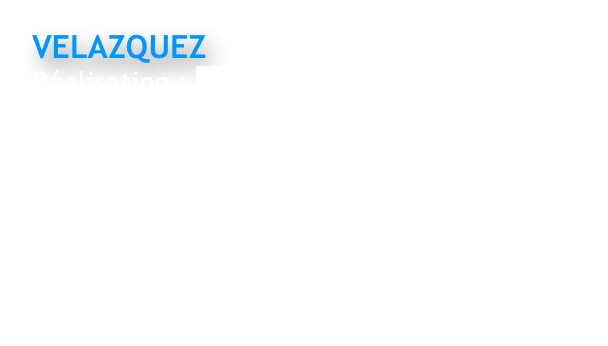VELAZQUEZ                                                                                  
Réalisation : Laurence Thiriat 
Diffusion France 5
Extrait 4 mn 

Canon C300, Mark III et Slider 

